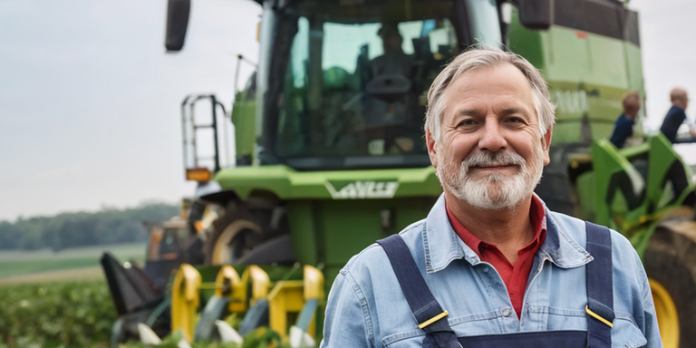 two-middle-aged-farmers-clad-in-overalls-and-rubber-boots-exude-confidence-a-symbol-of-optimism-a-12107314