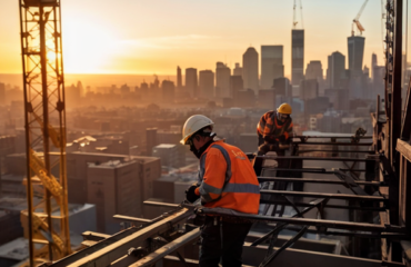 construction-work-in-action-in-the-heart-of-a-bustling-city-steel-structures-towering-skyward-work